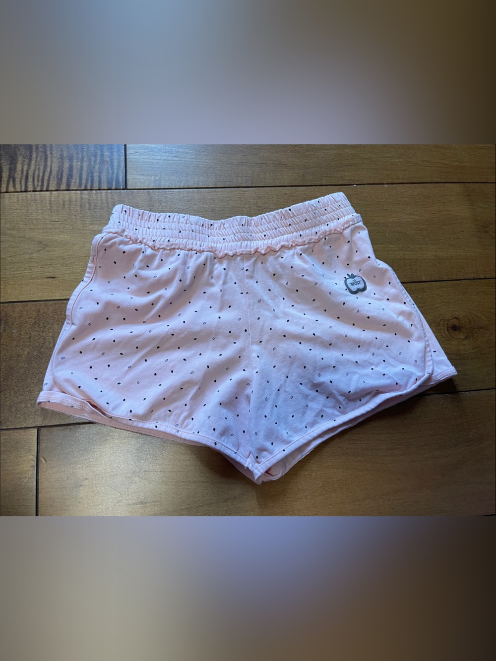 Girls' Pink Dot Athletic Shorts